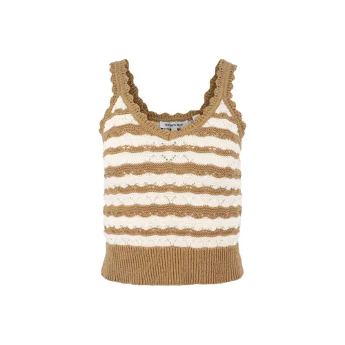 Veronica Beard SS24 Топ на бретелях Женский CAMEL