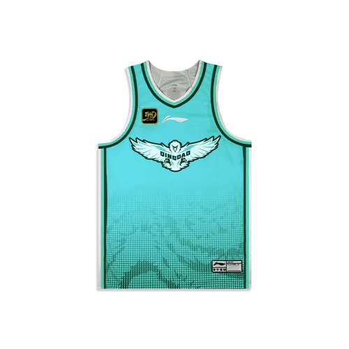 LINING CBA Collection Professional Basketball Collection Баскетбольная Джерси Мужская Светло-Синяя