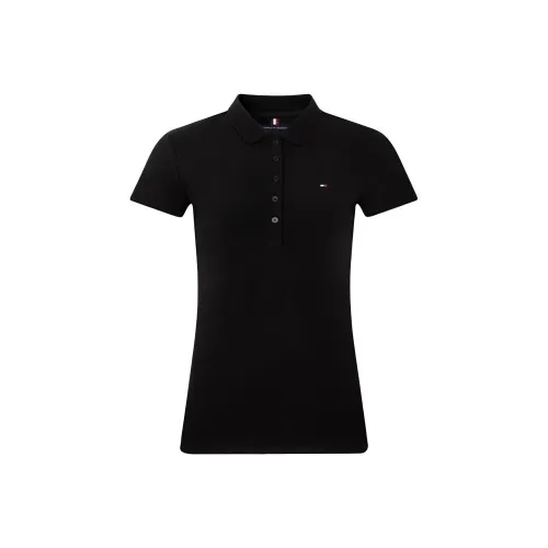 Tommy Hilfiger Черное Женское Поло