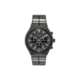 Чёрный - Чёрный Нержавеющая сталь Полоска