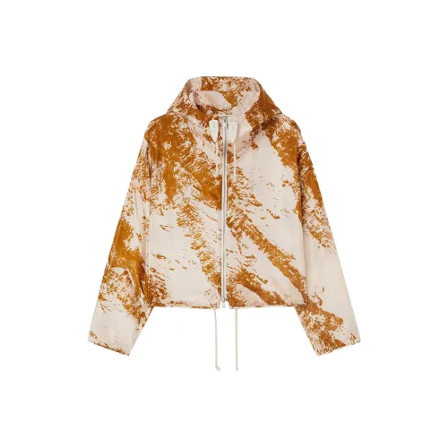 JIL SANDER Бежевые Женские Куртки