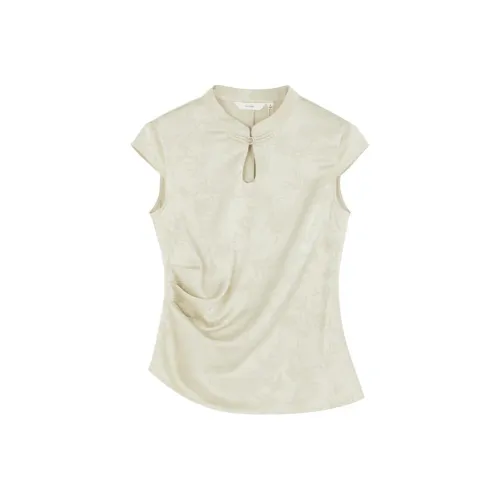 IHIMI Циановый Женские Рубашки