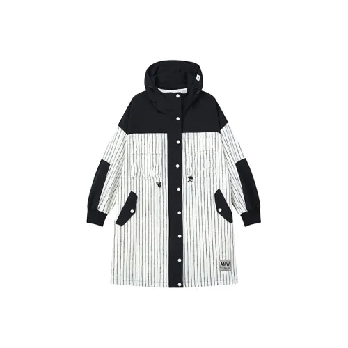 FILA MIHARA YASUHIRO Collaboration Collection HYACINTH Bean Серый & Фиолетовый колокольчиковый Женские Куртки