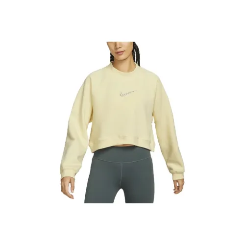 NIKE Гипсовый Женские Свитшоты