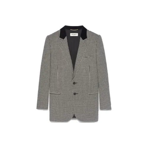 SAINT LAURENT Куртка Женская Серого цвета