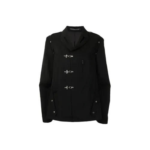 Yohji Yamamoto Черные Женские Куртки