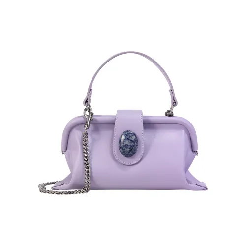 LOSEA Коровья кожа Сумка Маленькая Женская Фиолетовая