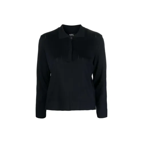 A.P.C Поло Женское Midnight Blue