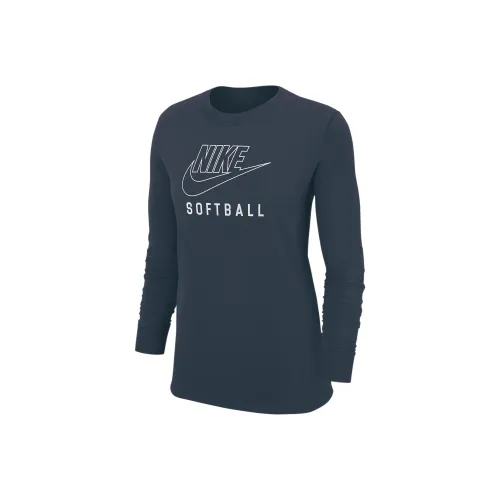 nike Swoosh FW24 T Рубашка Женская Грозовый Синий