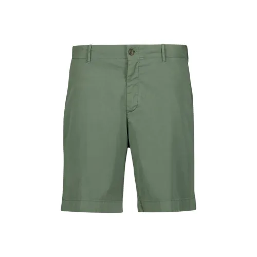 Boglioli Повседневные шорты Мужские Моховый зеленый