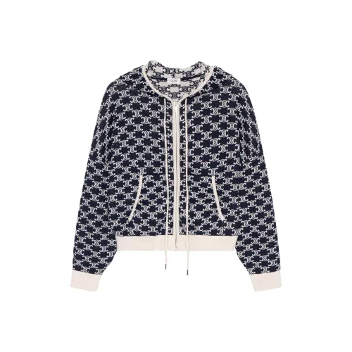 CELINE FW22 Толстовка Женская Синяя