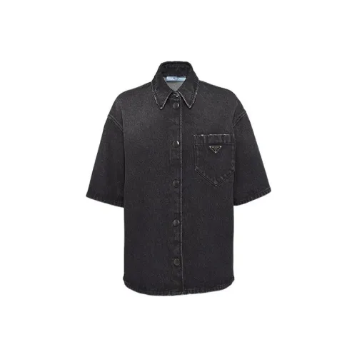 PRADA Черные Женские Рубашки