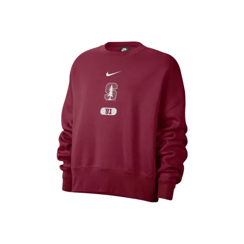 NIKE Red Женские Толстовки