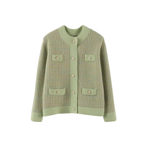 MAIGRE SIMHAT Кашемировый свитер женский зеленый