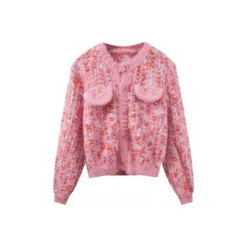 PAIN OR PLEASURE Трикотаж Женский Розовый