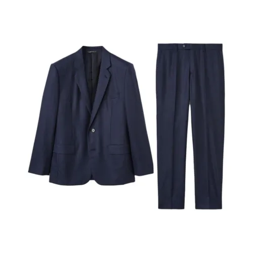 Loro Piana Деловой костюм мужской ледяной синий