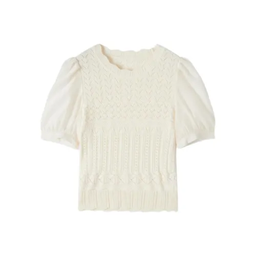 EICHITOO SS24 Трикотаж Женский Экрю