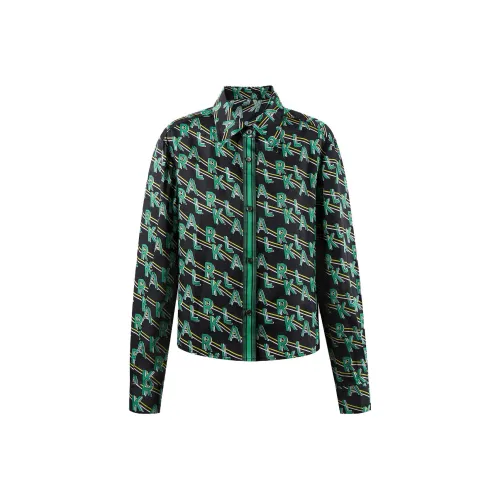 Karl Lagerfeld Рубашка Женская Зеленая