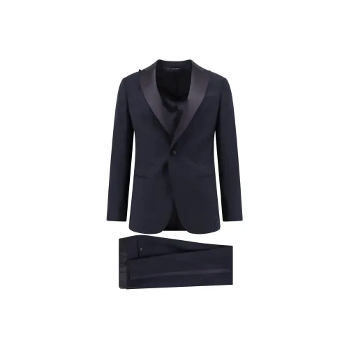 GIORGIO ARMANI Бизнес-костюм мужской темно-синий