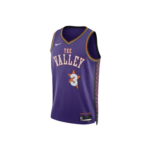 Nike Dri Fit FW24 Баскетбольная Джерси Мужская Синяя Фиолетовая