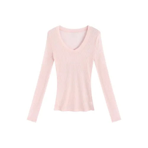 Garbege Трикотаж Женский Светло-Розовый