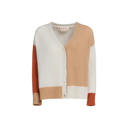 MARNI Кашемир Свитер Женские Кремовый