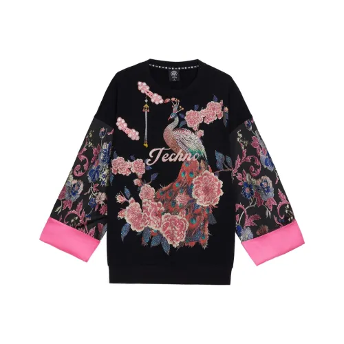 TCH Черные Женские Толстовки