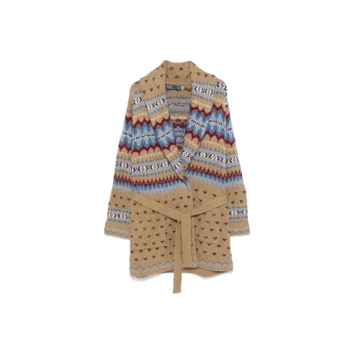 Polo Ralph Lauren FW24 Трикотаж Женский Верблюжий Коричневый