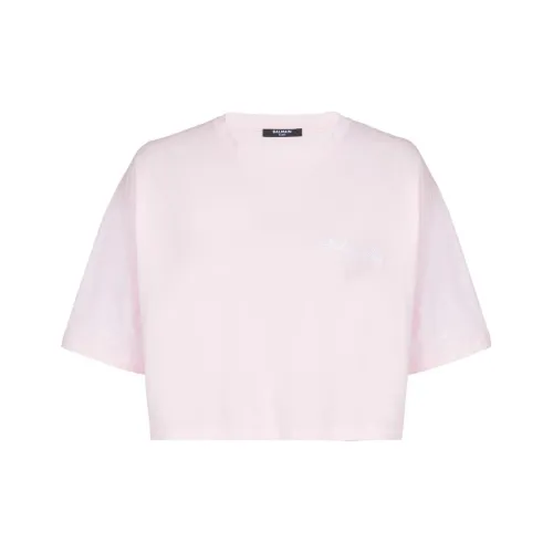 BALMAIN Розовые Женские Футболки