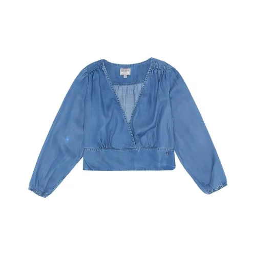 GUESS LSPI Синие Женские Рубашки
