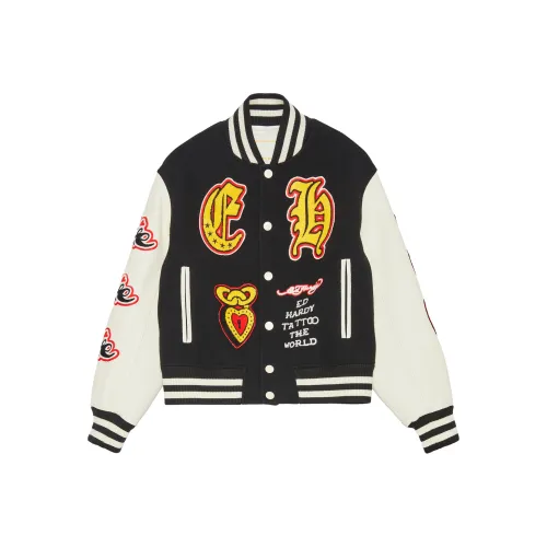 Ed Hardy Черный E1PAW011 Женские Куртки