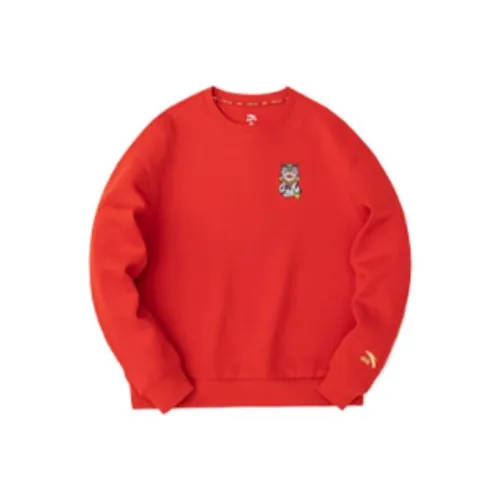 Anta Богатый Красный Женские Свитшоты