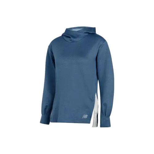 New Balance совместный бренд Толстовка Женская Синяя