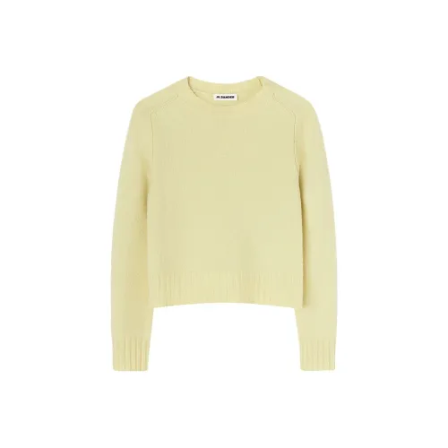 JIL SANDER Светло-зеленый Женские кашемировые свитеры