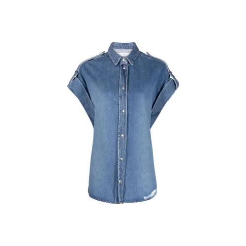 IRO NIGHT Синий Женские Рубашки