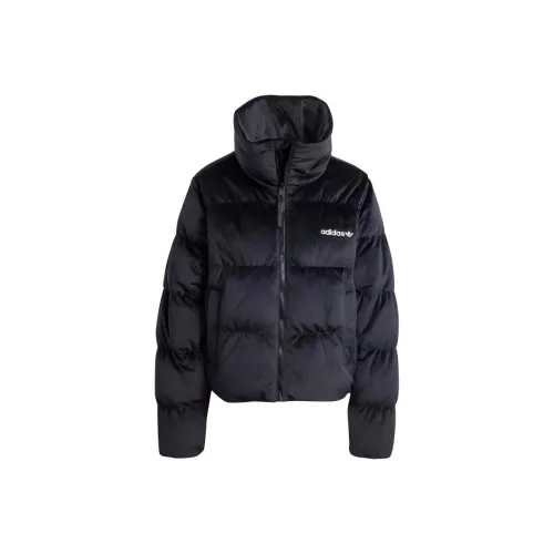 Adidas Originals RegenDown Puffer Бархатные куртки и пальто Женские Черный