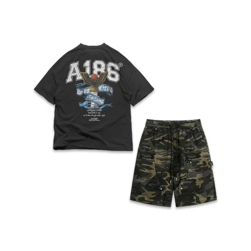 A186 Унисекс Шорты карго