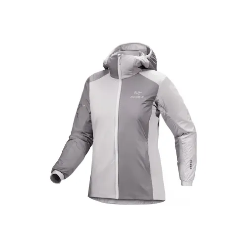 Arcteryx x Beams 3,0 ATOM Куртка Женская Серый Белый