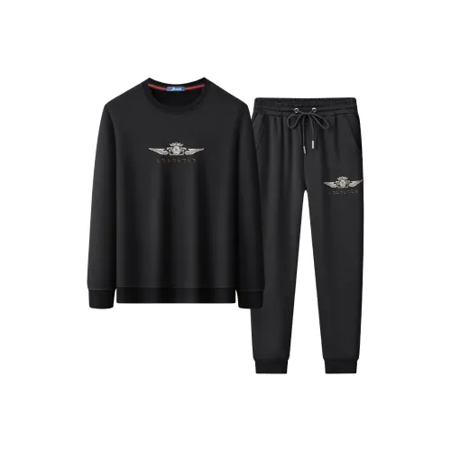 FORTEI Комплект Толстовка Мужской Черный