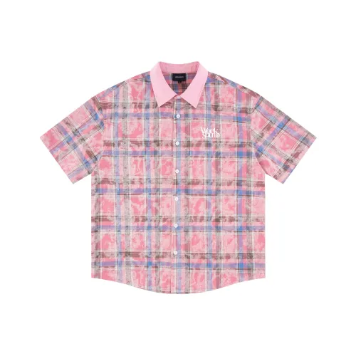 Nicebad Розовый Унисекс Рубашки