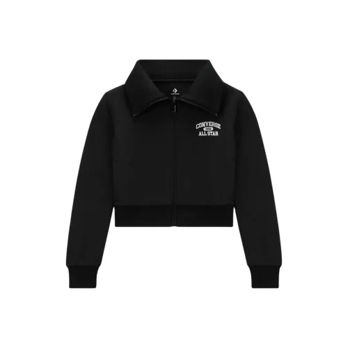 Конверс All Star Куртки и Пальто Женские Черные