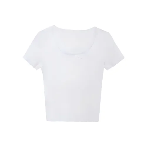 XINBANGBANG T-рубашка Женская Абрикос