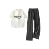 Белый топ + Черный низ