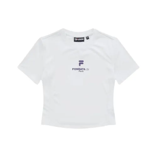 FILA FUSION UNIFORM SS24 T Рубашка Женская Стандартная Белая