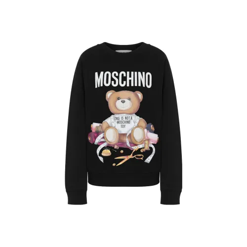MOSCHINO Черные Женские Свитшоты