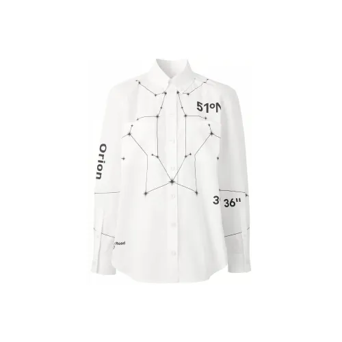 Burberry FW22 Рубашка Женская Белая