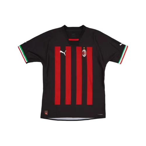 PUMA AC MilanULTRAWEAVE Футбол Джерси Мужской Черный