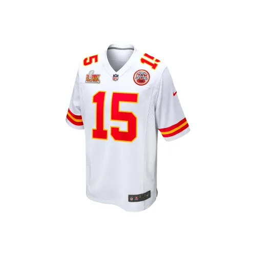 nike NFL SS25 Патрик Махомес КАНСАС СИТИ ЧИФС Супер Боул LIX Игра Регби Джерси Мужской Белый