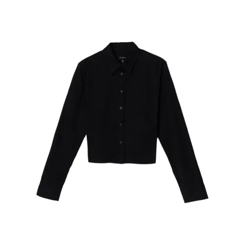 CLUB MONACO Рубашка Женская Черная