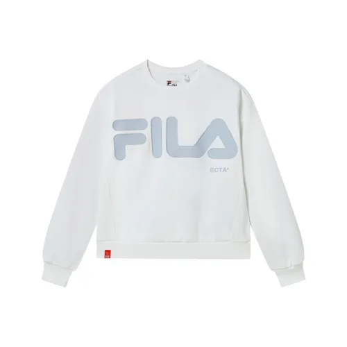 FILA Стандартный белый Женские Свитшоты